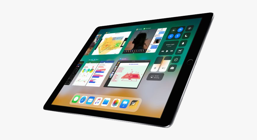 Ipad Png Image - Ios 11 Dock Ipad, Transparent Png, Free Download