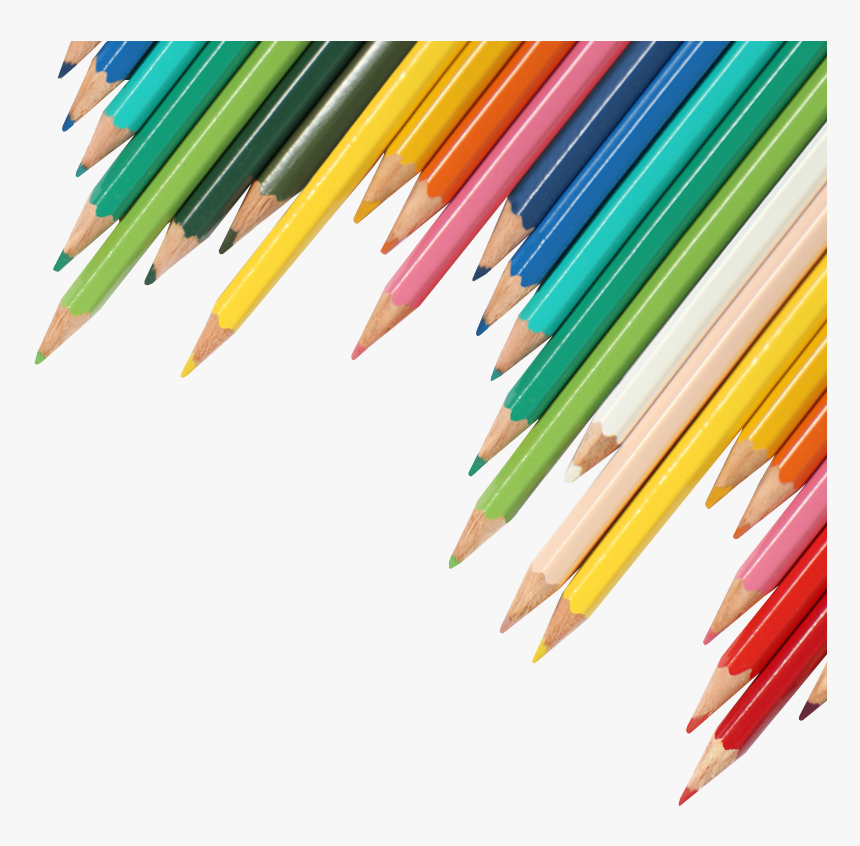 Colored Pencil Clip Art - Colored Pencils Transparent Background, HD Png Download, Free Download
