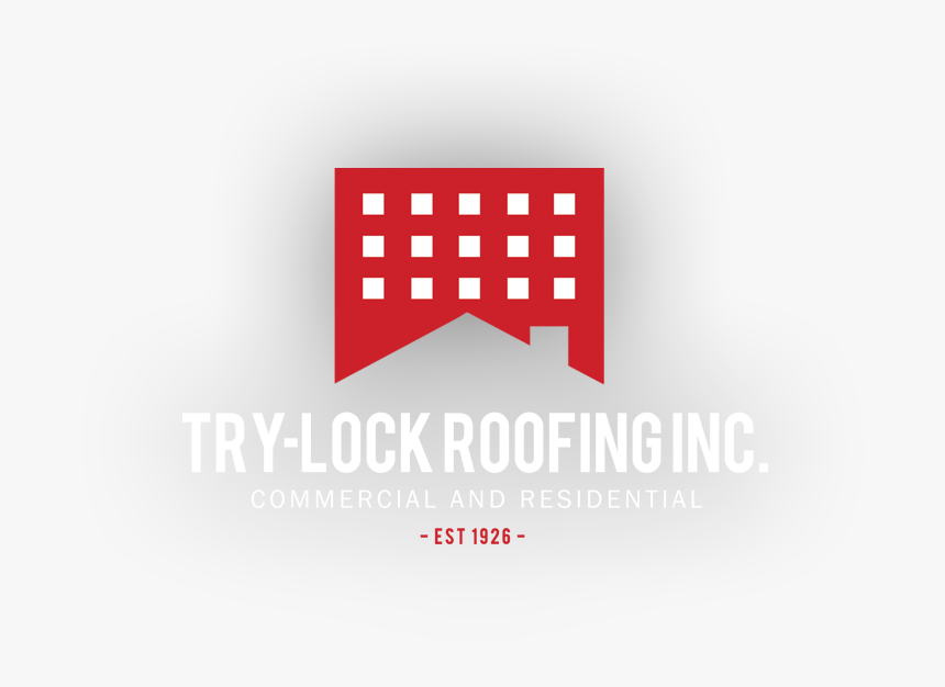 Trylock Roofing » Commercial Flat Roof And Residential - Commercial Flat Roof Icon, HD Png Download, Free Download