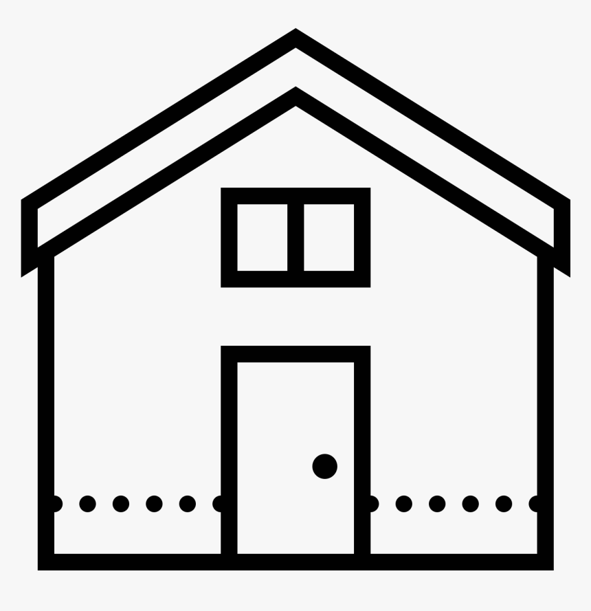 Its Where You Live, Theres A Door To Enter With A Roof - Icon, HD Png Download, Free Download