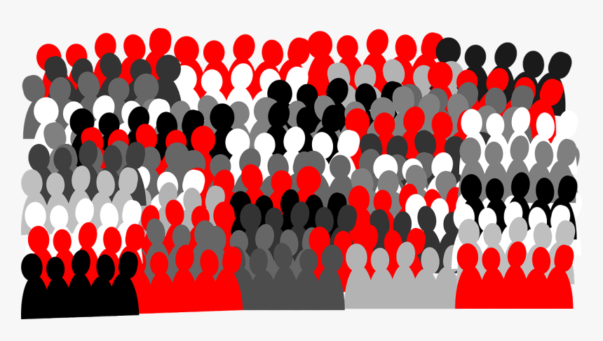 Crowd Of People Clip Art, HD Png Download, Free Download