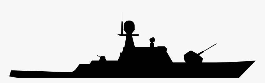 Clip Art Naval Ship Vector Graphics Navy - Navy Ship Silhouette Clip Art, HD Png Download, Free Download