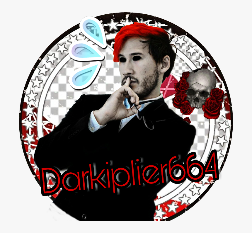 #darkiplier #dark #rose #icon #sexy~ - Skull And Roses Drawings, HD Png Download, Free Download
