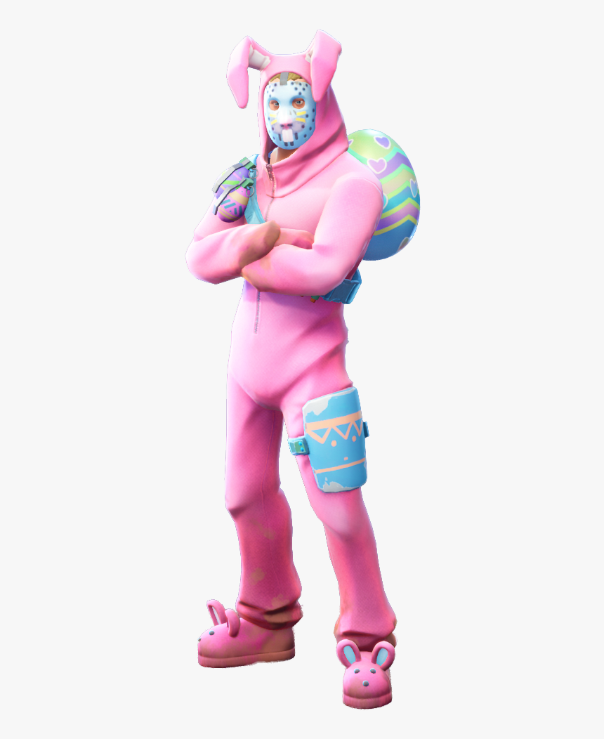 Rabbit Raider Png - Fortnite Battle Royale Figure, Transparent Png, Free Download