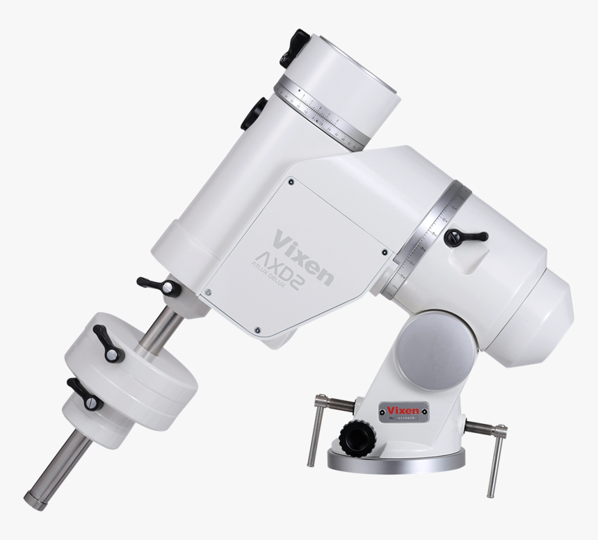 Vixen Axd2 Mount With Star Book Ten Hand Controller - Vixen Atlux Delux Axd2 Equatorial Mount, HD Png Download, Free Download