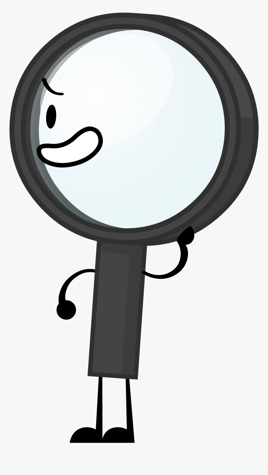 Transparent Pop Clipart - Magnifying Glass Object Show, HD Png Download, Free Download