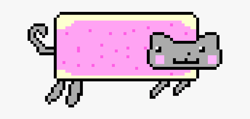 Pixel Art Pop Tart Cat, HD Png Download, Free Download