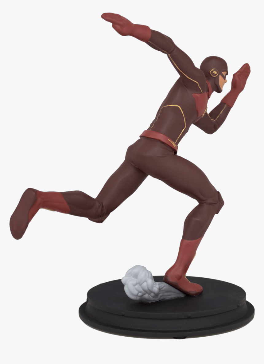 The Flash Animated Statue - Figurine, HD Png Download, Free Download
