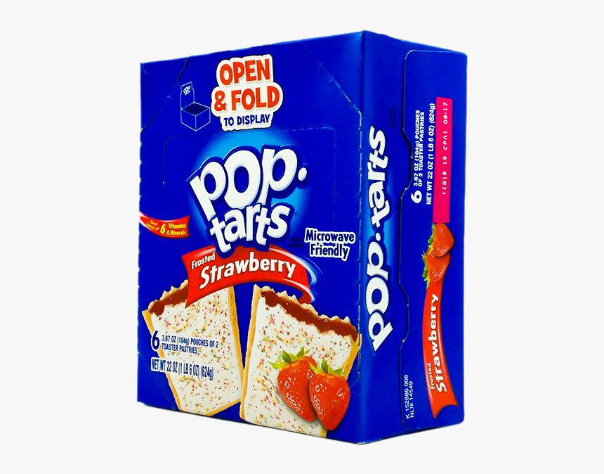 Kellogs Pop Tarts Frosted Strawberry - Convenience Food, HD Png Download, Free Download