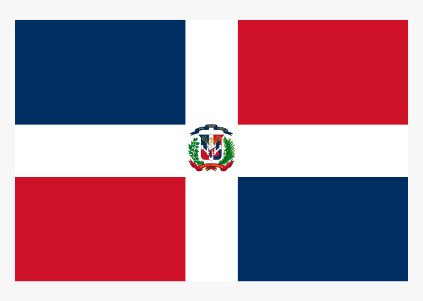 Clip Art Iron On Embroidered Dominican - Flag Dominican Republic, HD Png Download, Free Download