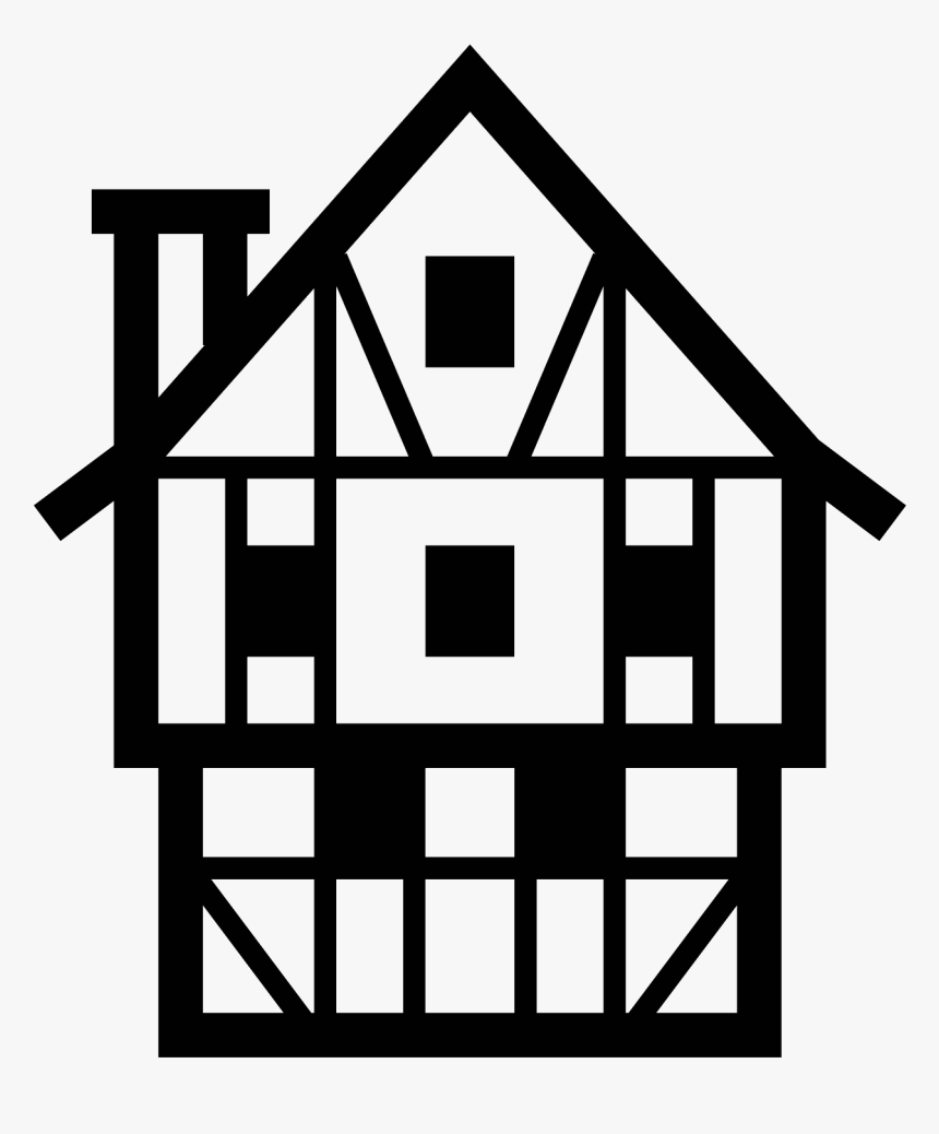 German House Icon , Png Download - House In Germany Png, Transparent Png, Free Download