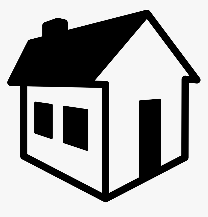 3d House Comments - 3d House Icon Png, Transparent Png, Free Download
