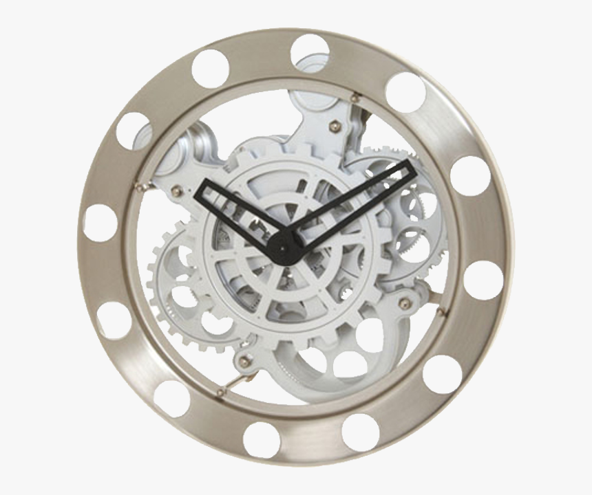 Gear Wall Clock - Gears In A Clock, HD Png Download, Free Download