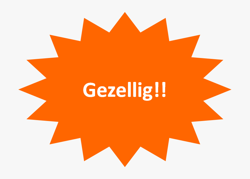 Png Black And White Stock Gezellig Nederland Lekker - Graphic Design, Transparent Png, Free Download