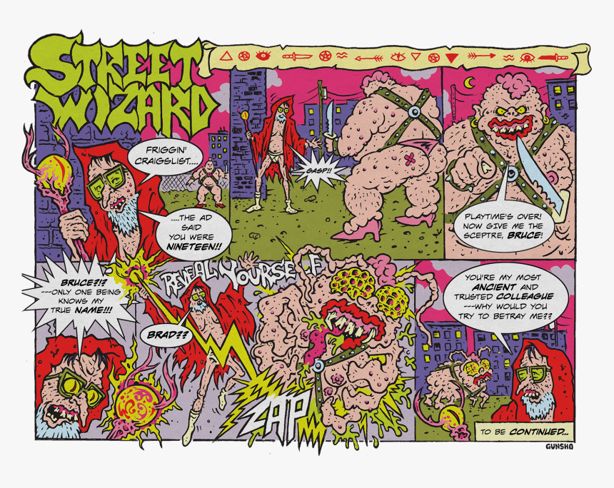 Street Wizard By James-quigley - Comics, HD Png Download, Free Download