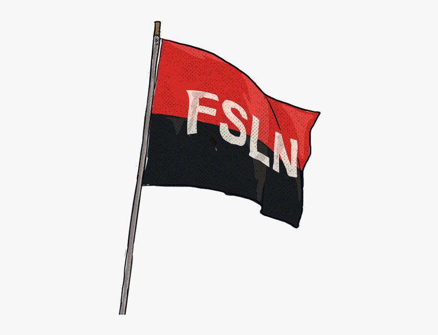 Bandera Fsln Png, Transparent Png, Free Download