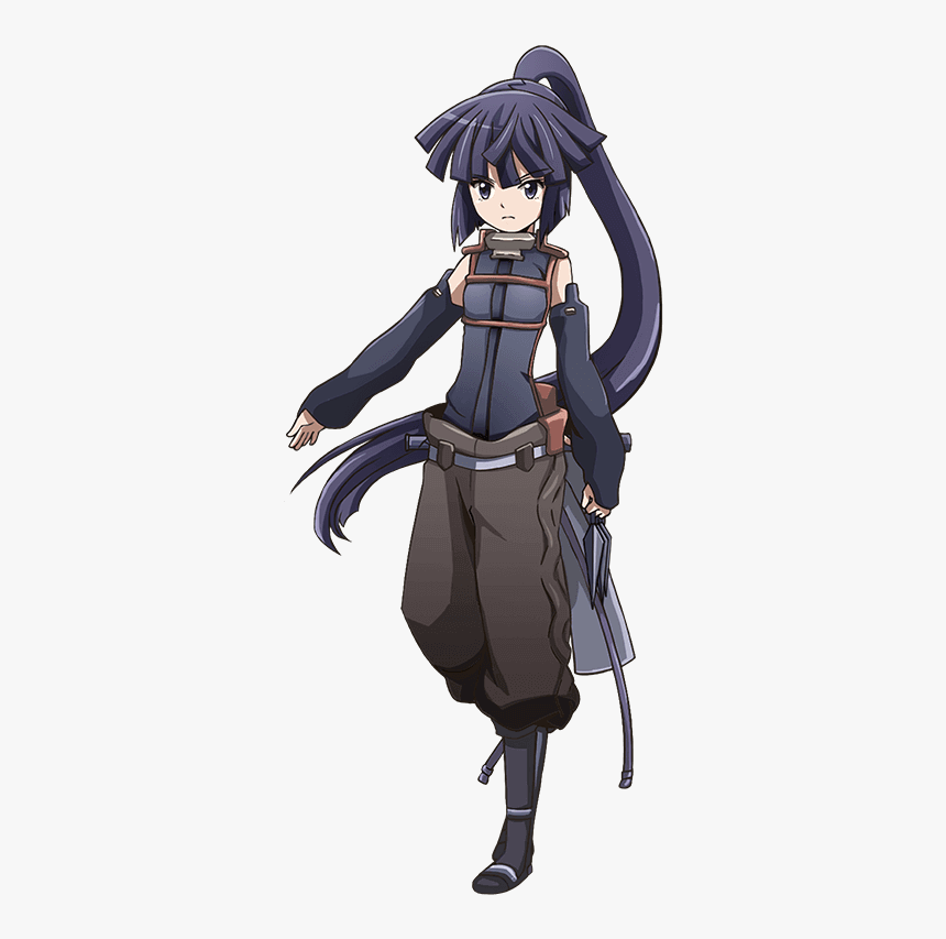 36 Purple Haired Anime Girls - Akatsuki Log Horizon Characters, HD Png Download, Free Download