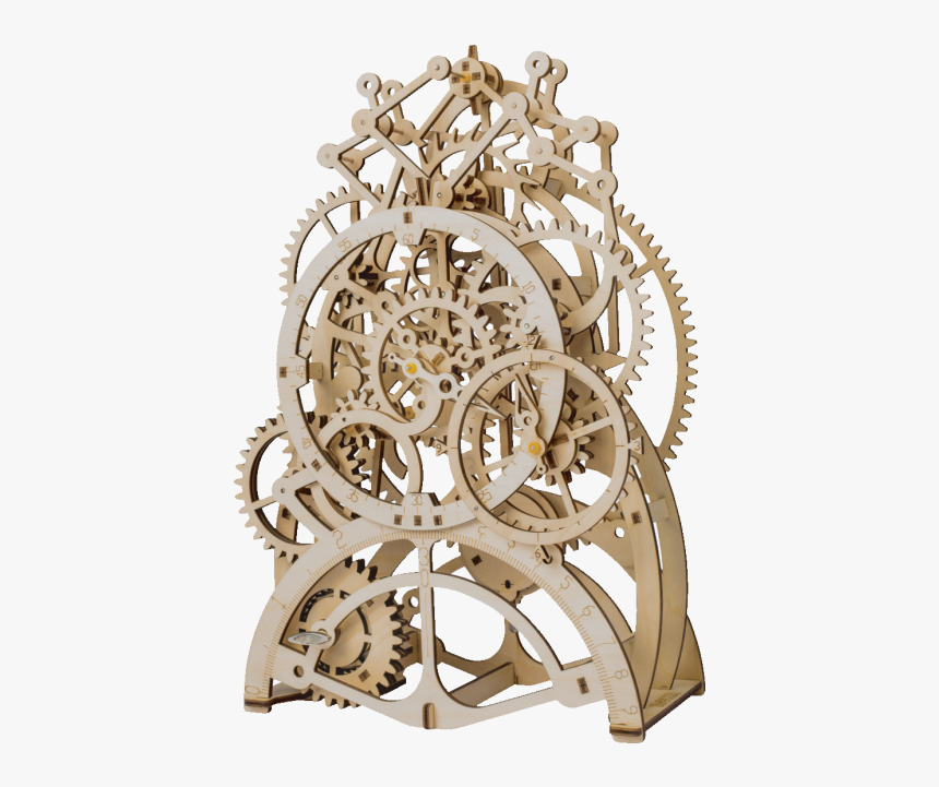 Rokr Wooden Mechanical Gears - Rokr Clock, HD Png Download, Free Download