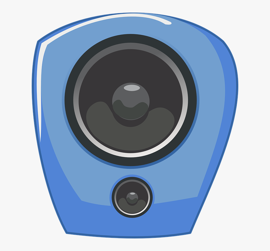 Loudspeaker Comic Book Style Svg Clip Arts - Gambar Vektor Speaker Komputer, HD Png Download, Free Download