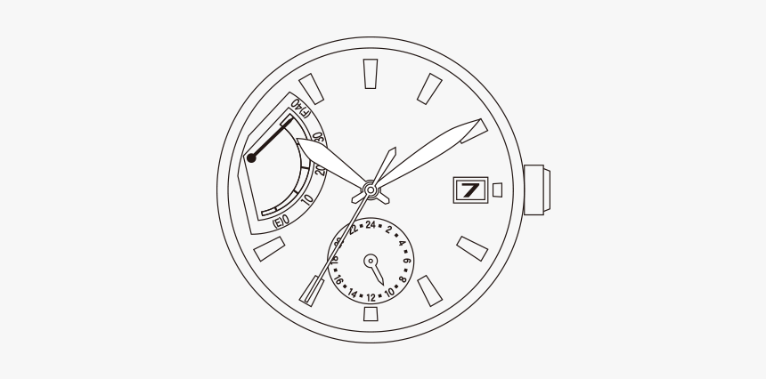 Clip Art Watch Train Wheel, HD Png Download, Free Download