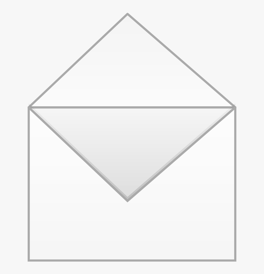 Transparent Envelope Icon Png - صورة ظرف مفتوح, Png Download, Free Download