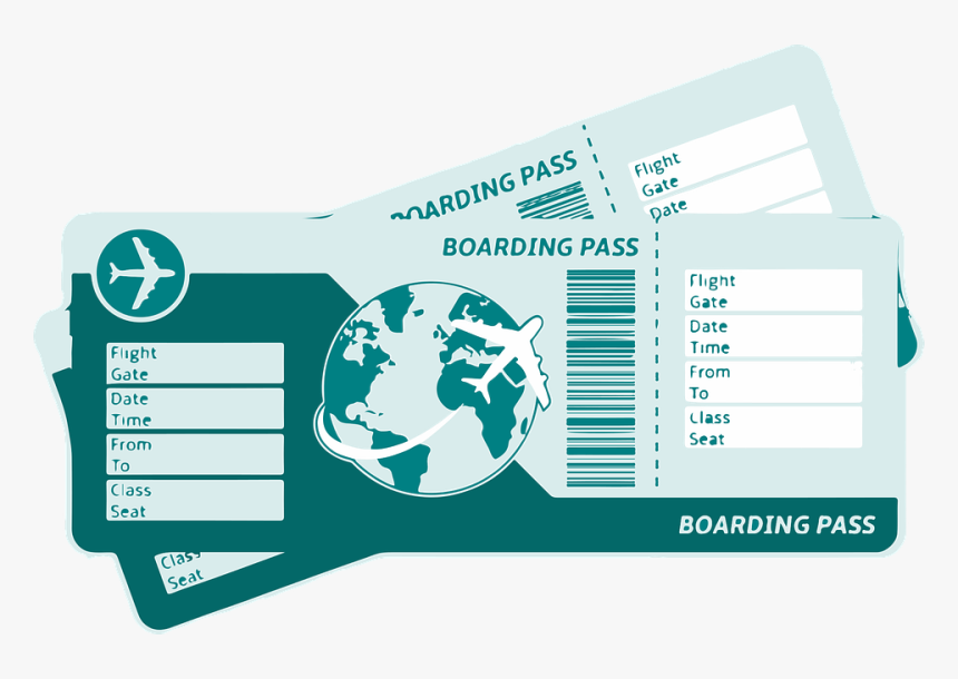 Pass, Abordad, Travel, Tickets, Family - Boarding Pass Clipart Png, Transparent Png, Free Download