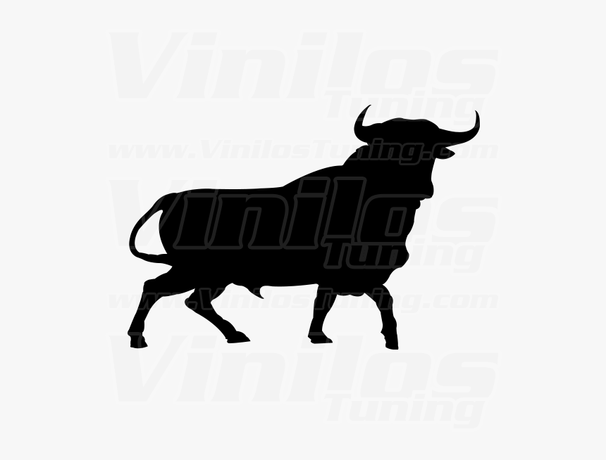 Wall Street Bull Silhouette Png Clipart , Png Download - Wall Street Bull Png, Transparent Png, Free Download