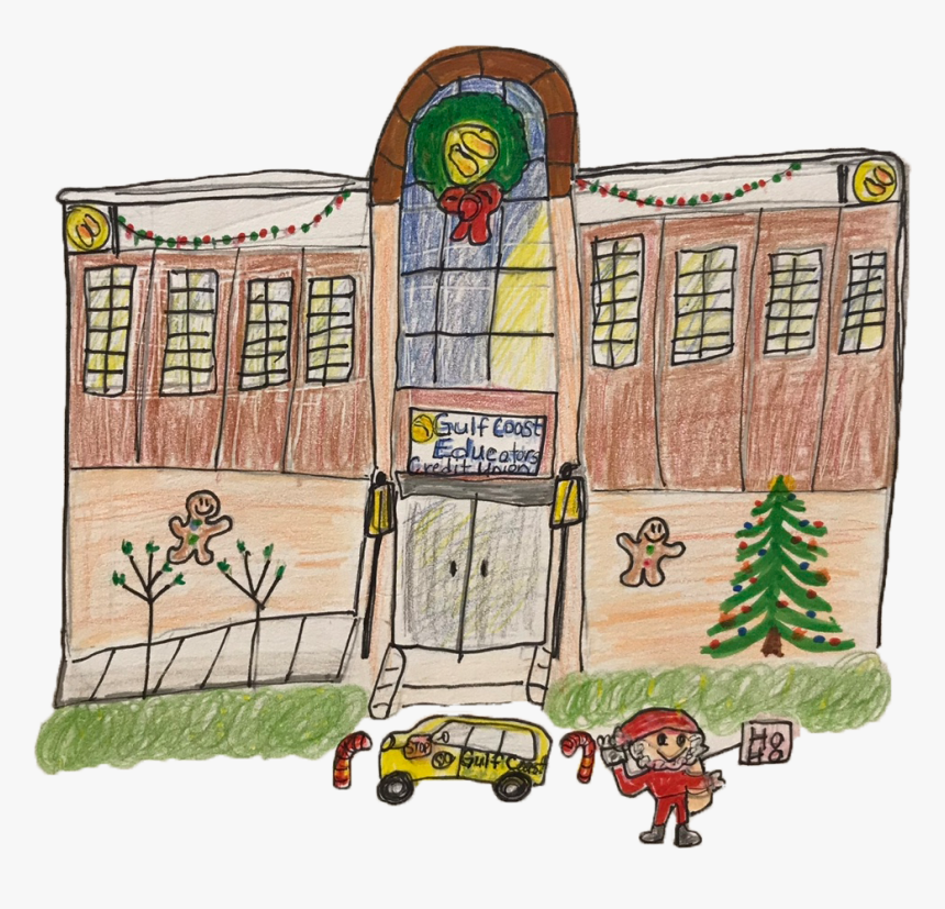 Drawing Of Pasadena Branch - Illustration, HD Png Download, Free Download