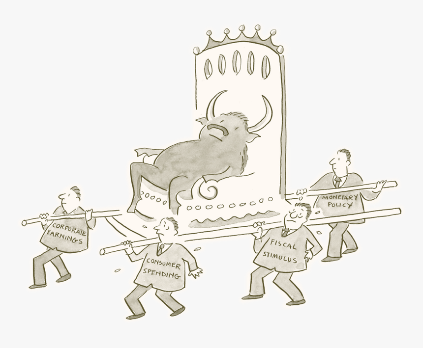 Transparent Wall Street Bull Png - Cartoon, Png Download, Free Download