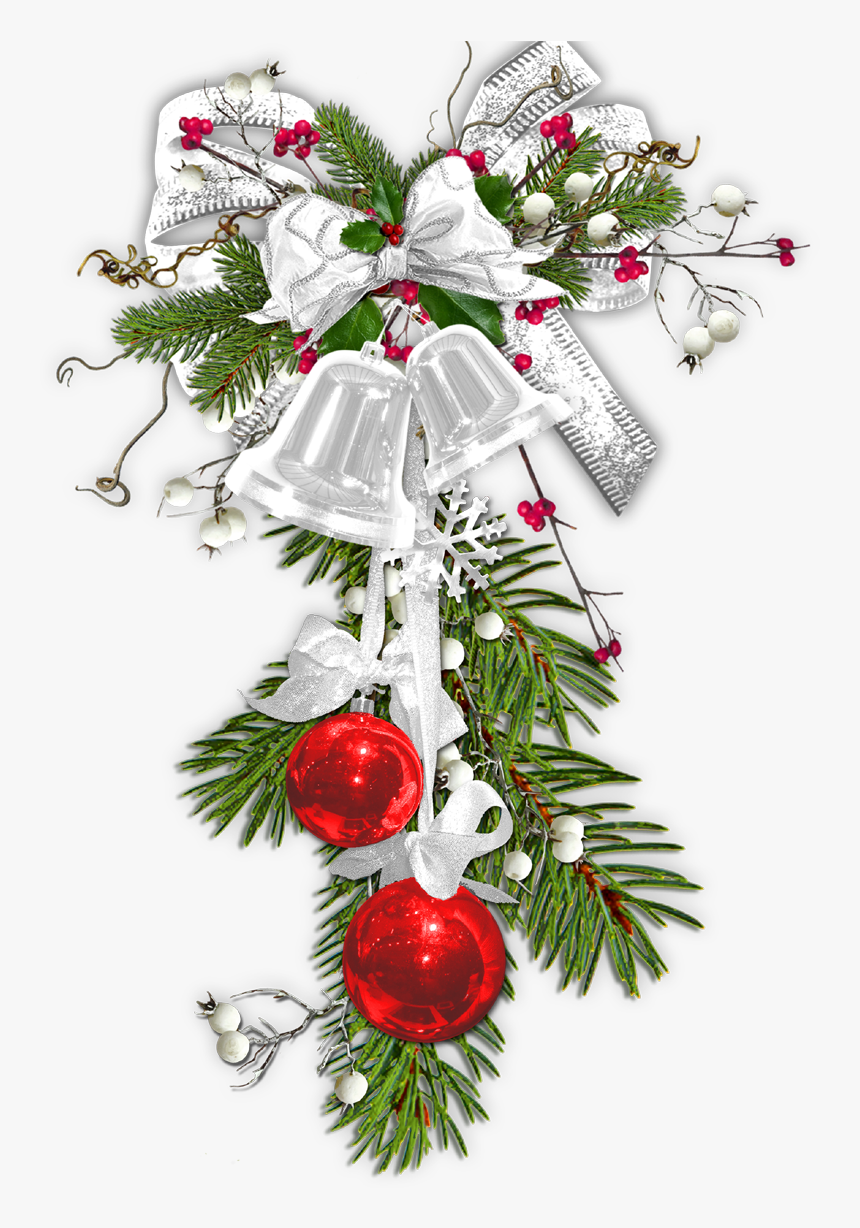 Christmas Clipart Silver Bells - Clip Art Silver Bells, HD Png Download, Free Download