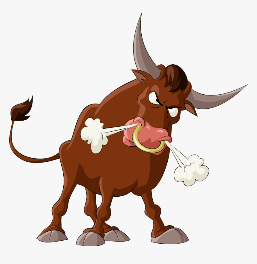 Bull Stock Photography Illustration - Cartoon Bull Png, Transparent Png, Free Download