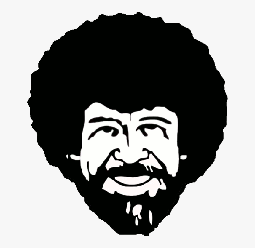 Bob Ross Hair Png, Transparent Png, Free Download