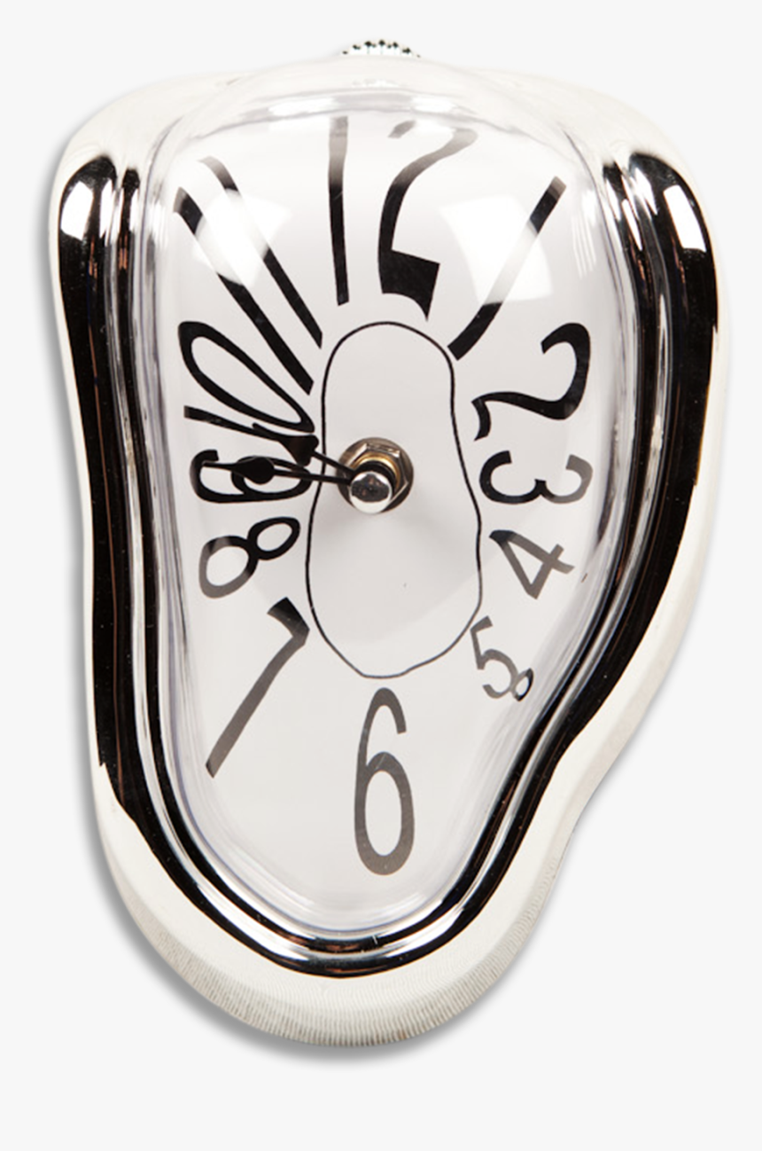 Melting Clock - Salvador Dali Clock Transparent, HD Png Download, Free Download