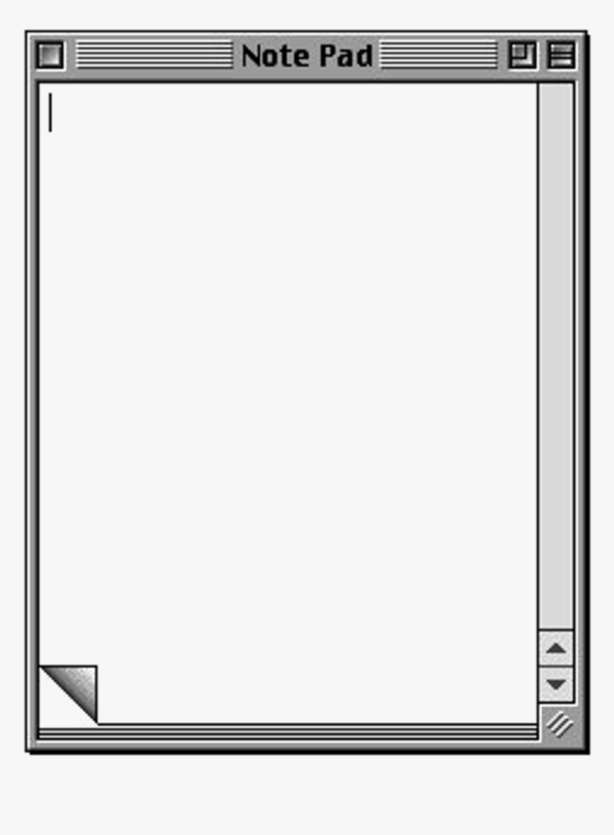 💻🌸 Tumblr Png Frame Notes Windows - Note Png, Transparent Png, Free Download