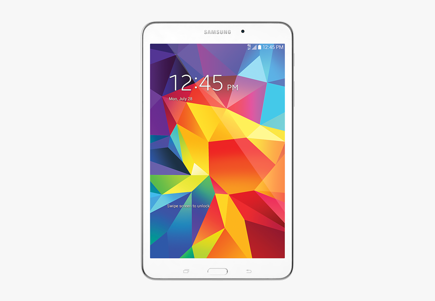 Phone Flash Png - Samsung Galaxy Tab 4, Transparent Png, Free Download