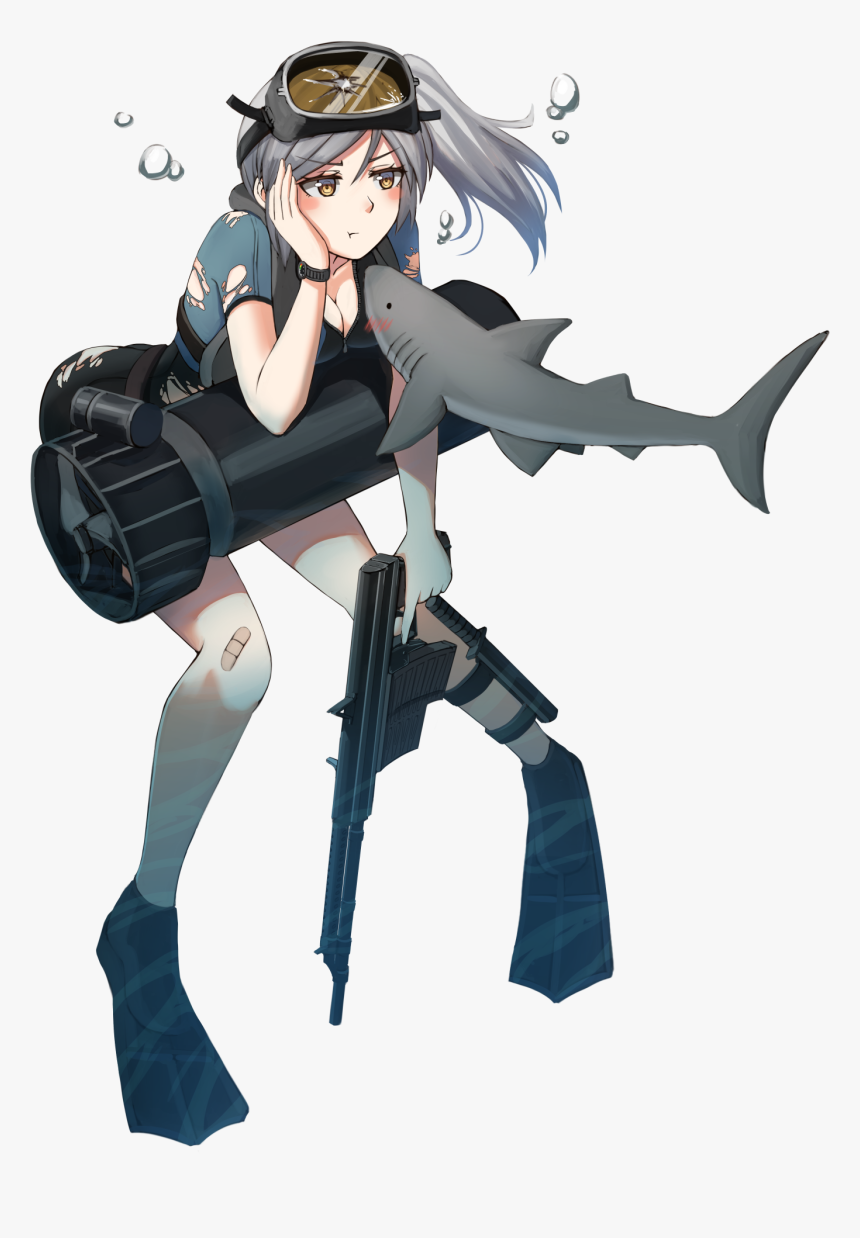 Aps Underwater Rifle Girls Frontline, HD Png Download, Free Download