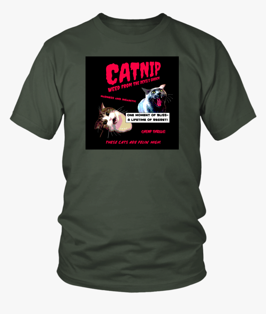 Catnip, Weed From The Devil"s Garden Unisex Tee - Log Lady Shirt, HD Png Download, Free Download