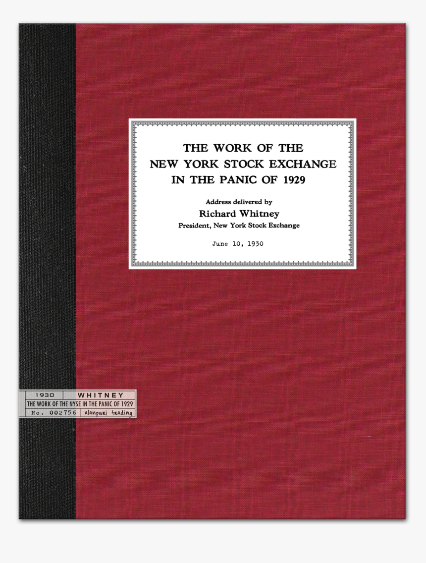 The Work Of The New York Stock Exchange In The Panic - Paper, HD Png Download, Free Download