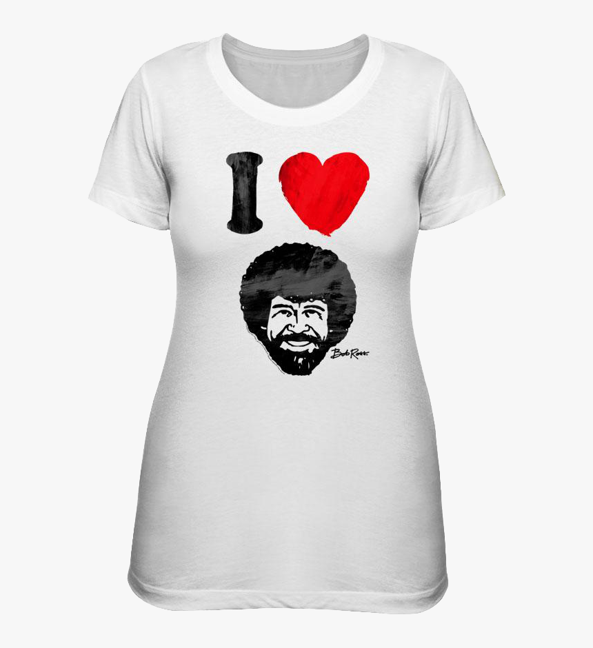 Junior I Love Bob Ross Shirt - Bob Ross T Shirt, HD Png Download, Free Download