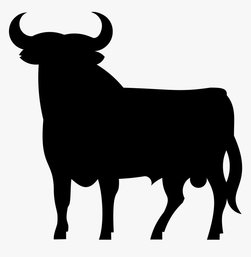 Spanish Fighting Bull Osborne Bull Sticker Clip Art - Toro Osborne Logo, HD Png Download, Free Download