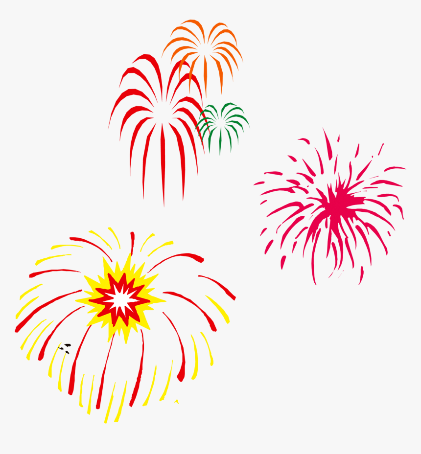 Transparent Firecrackers Cliparts - Firecracker Cartoon Fireworks, HD Png Download, Free Download