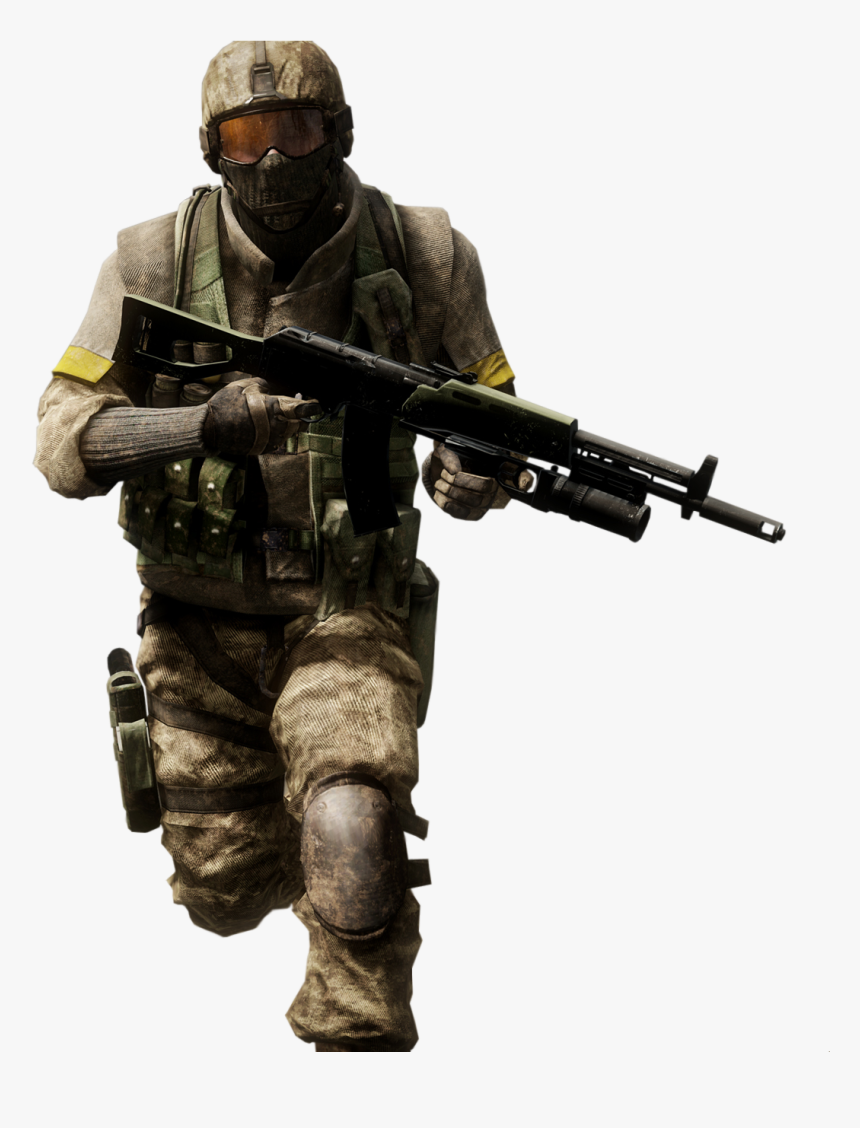 Army-men - Battlefield 3 Bad Company 2, HD Png Download, Free Download