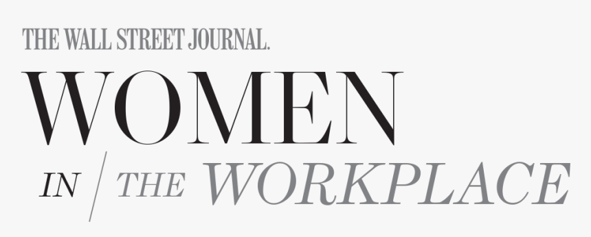 The Wall Street Journal Logo Png - Wall Street Journal Women In Series, Transparent Png, Free Download