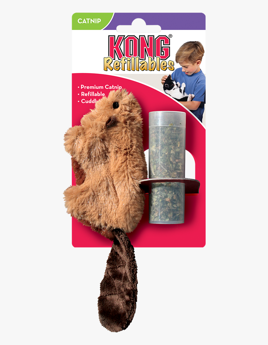 58794 1 - Kong Catnip Toy Beaver, HD Png Download, Free Download
