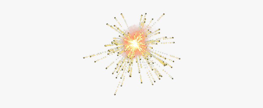 Animated Fireworks Gif Transparent - Circle, HD Png Download, Free Download