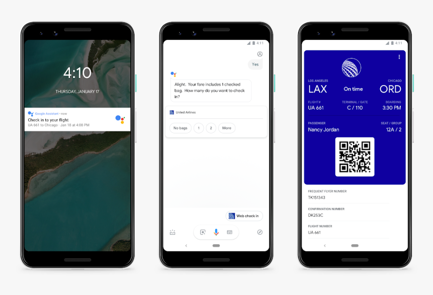 Travelassistant Check Ins - Google Assistant Check In Flight, HD Png Download, Free Download