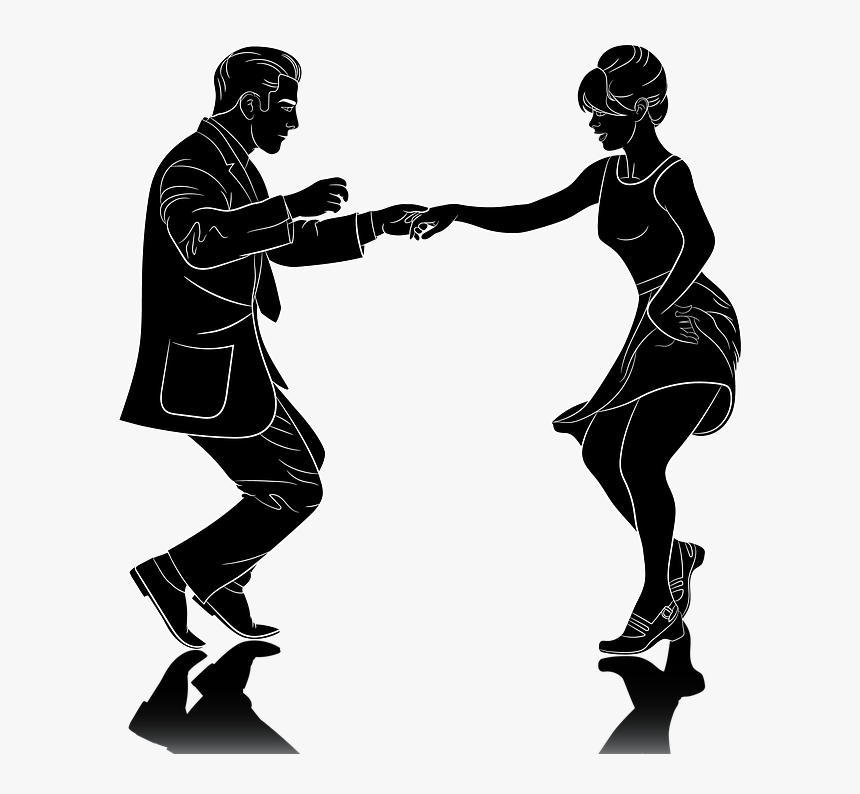 Dança - Illustration - Danse Rock N Roll, HD Png Download, Free Download