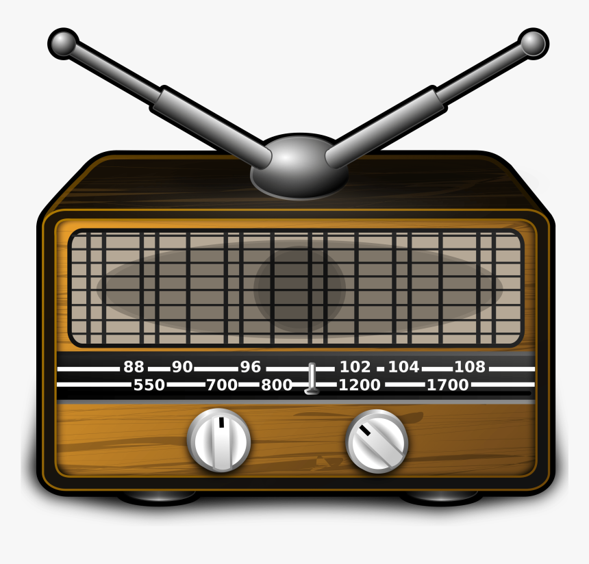 Old Fashioned Radio Clipart, HD Png Download, Free Download