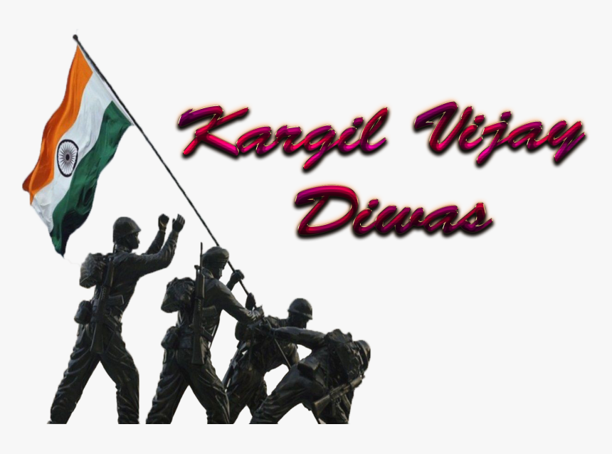 Kargil Vijay Diwas Png Free Image Download - Indian Armed Forces Flag Day, Transparent Png, Free Download