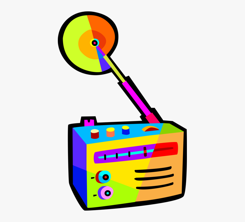 Transparent Radio Vector Png, Png Download - kindpng